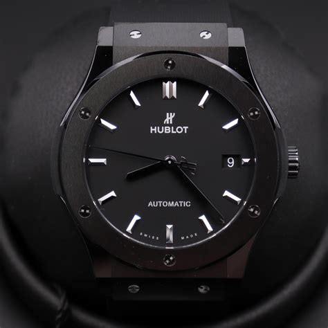 hublot classic fusion blue black magic|Hublot classic fusion price.